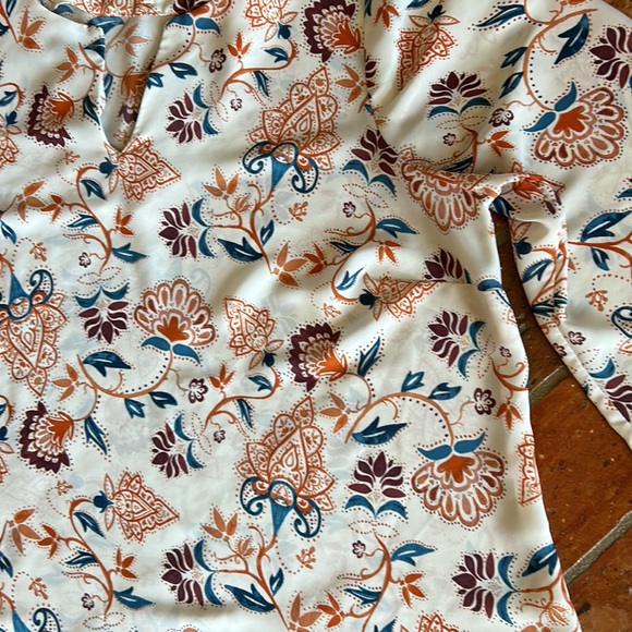 Violet & Claire Boho tunic top sx 1X - Picture 6 of 12